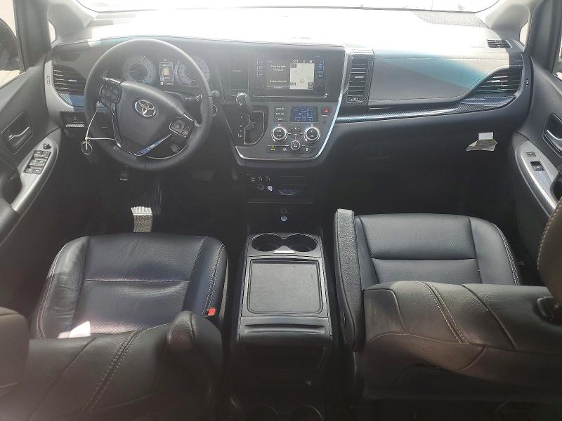 2017 Toyota Sienna VIN 5TDXZ3DC1HS849816 COPART salvage auction — FRONT END, Pa - Certificate Of Salvage, sold $10,400 on 2026-07-28 (photo 8)