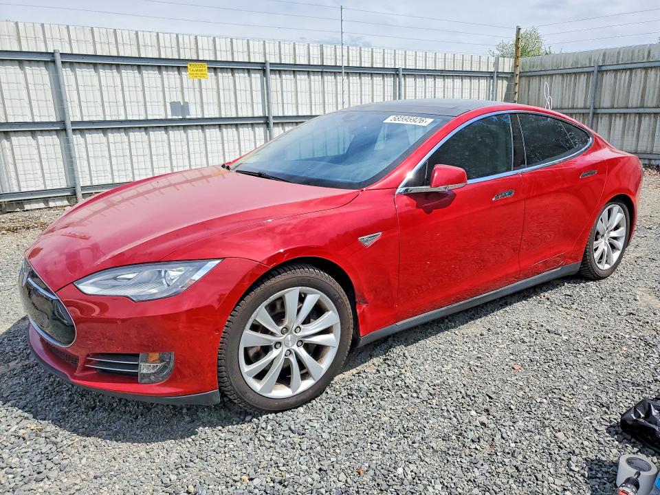 2015 Tesla VIN 5YJSA1V23FF099302 COPART salvage auction — SIDE, Wa - Bill Of Sale, sold $2,800 on 2026-07-06 (photo 1)