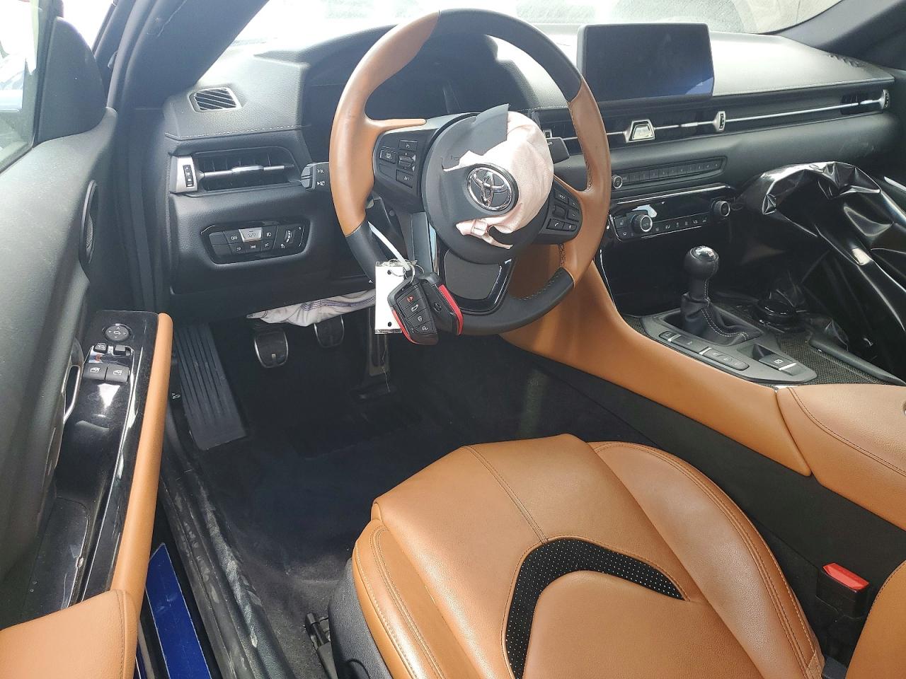 2026 Toyota Supra VIN WZ1DB0G02TW072032 COPART salvage auction — Front End, GA - CERT OF TITLE-SALVAGE, sold $25,750 on 2026-08-10 (photo 8)