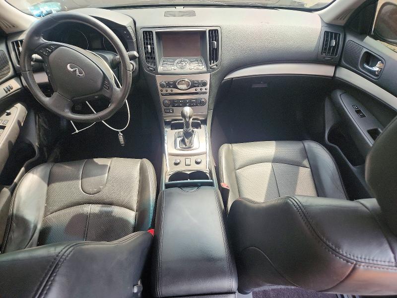 2013 Infiniti G VIN JN1CV6AR9DM766728 COPART salvage auction — FRONT END, Nj - Cert Of Title-Salvage, sold $450 on 2026-07-22 (photo 8)