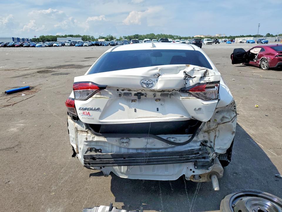 2021 Toyota VIN 5YFEPMAE0MP175900 COPART salvage auction — REAR END, Fl - Cert Of Title Slvg Rebuildable, sold $4,950 on 2026-07-13 (photo 6)