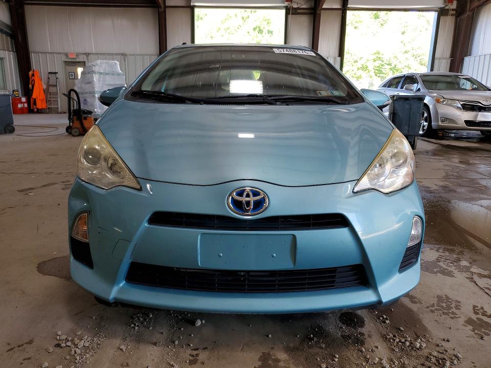 2014 Toyota Prius VIN JTDKDTB36E1069458 COPART salvage auction — REAR END, Pa - Non Public Clean Title, sold $1,500 on 2026-07-19 (photo 5)