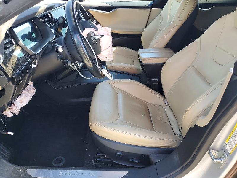 2016 Tesla Model s VIN 5YJSA1E2XGF138968 COPART salvage auction — FRONT END, Ca - Salvage Certificate, sold $2,100 on 2026-07-13 (photo 7)