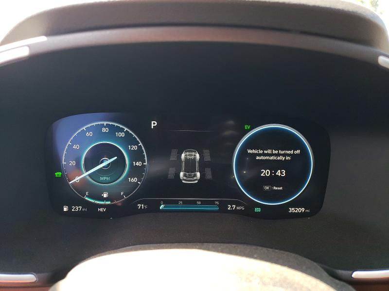 2023 Hyundai Santa fe VIN KM8S7DA22PU092299 COPART salvage auction — FRONT END, Ct - Cert Of Title-Salvage, sold $17,000 on 2026-07-02 (photo 9)