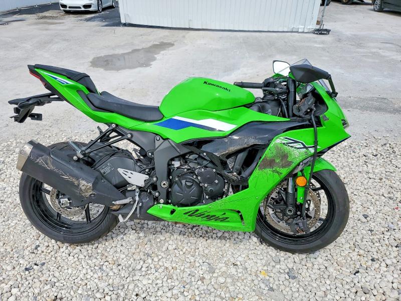 2026 Kawasaki Zx VIN JKBZXJK13TA015725 COPART salvage auction — FRONT END, Fl - Certificate Of Destruction, sold $3,650 on 2026-07-02 (photo 1)