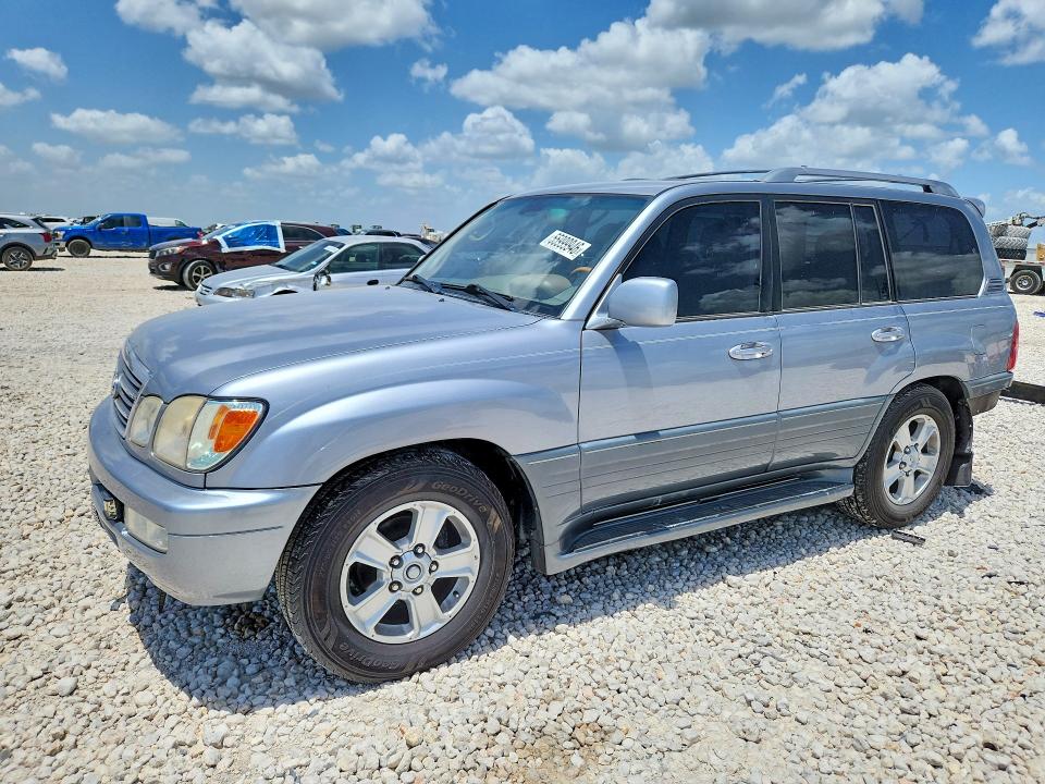 2004 Lexus Lx VIN JTJHT00W943543041 COPART salvage auction — REAR END, TX - SALVAGE VEHICLE TITLE, sold $3,350 on 2026-07-30 (photo 1)