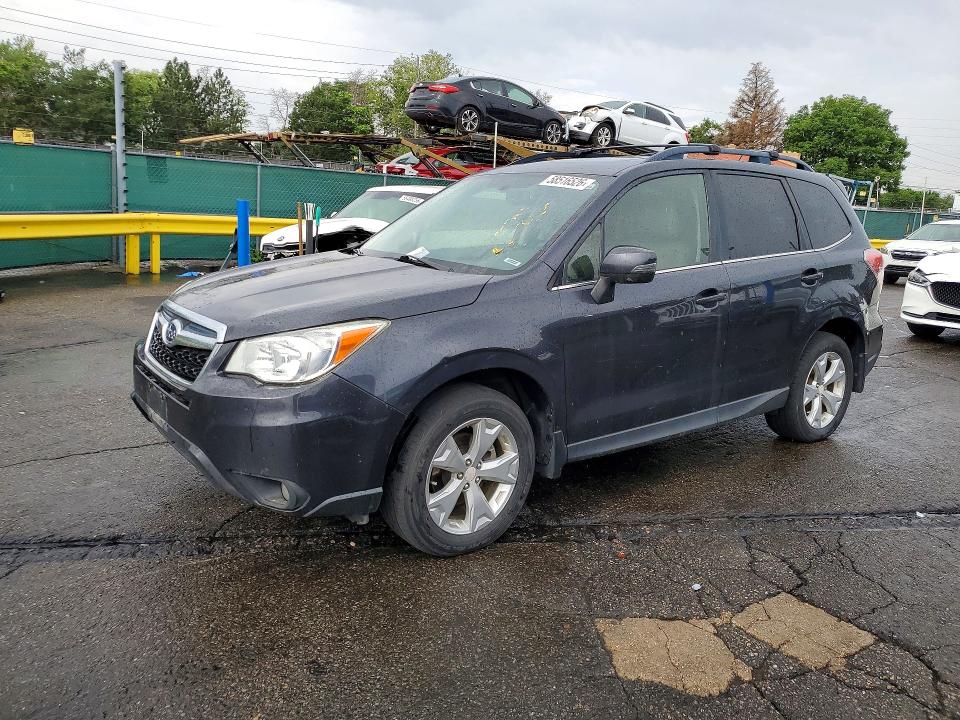 2014 Subaru Forester VIN JF2SJAMC8EH435911 COPART salvage auction — MINOR DENT/SCRATCHES, Co - Dis/Dlr/Exp Only Clean Title, sold $1,100 on 2026-07-08 (photo 1)