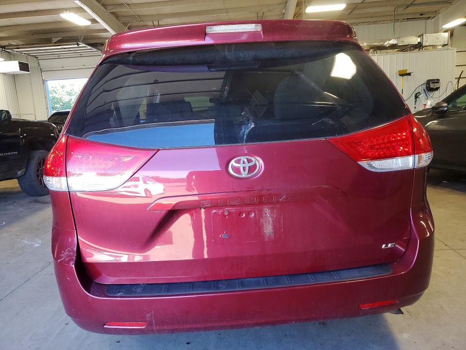 2011 Toyota Sienna VIN 5TDKK3DC0BS148335 COPART salvage auction — SIDE, Mn - Cert Of Title-Salvage, sold $1,450 on 2026-07-07 (photo 6)