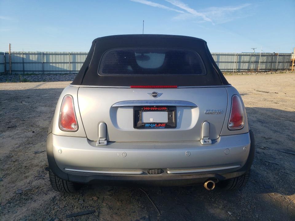 2008 Mini Cooper VIN WMWRF33518TG19280 COPART salvage auction — FRONT END, Va - Cert Of Title - Salvage, sold $625 on 2026-07-06 (photo 6)