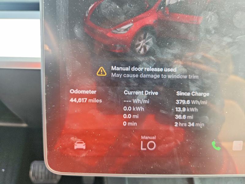 2022 Tesla Model y VIN 7SAYGDEE6NF559803 COPART salvage auction — FRONT END, FL - CERT OF TITLE SLVG REBUILDABLE, sold $6,100 on 2026-07-24 (photo 9)