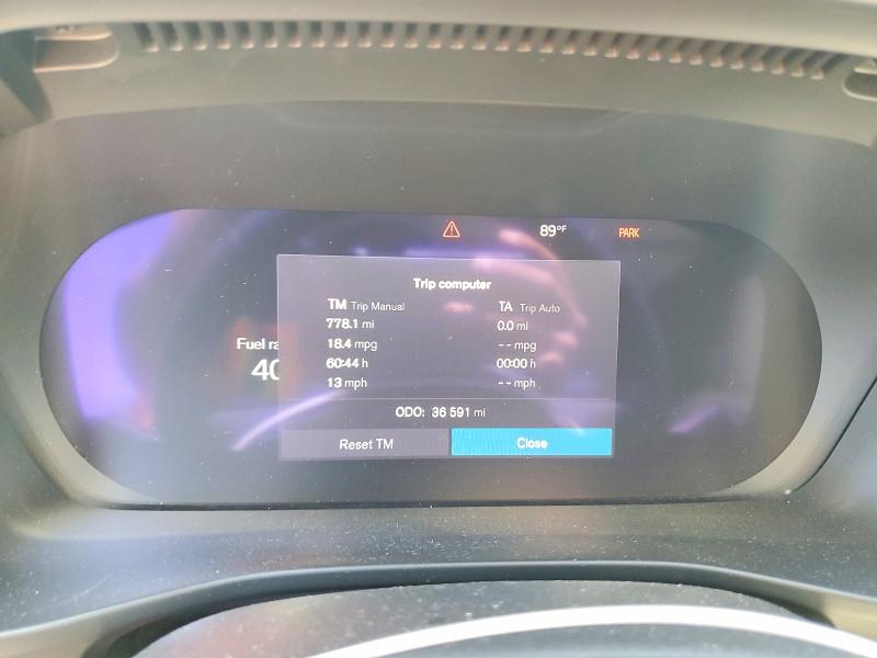 2023 Volvo Xc40 VIN YV4L12UN8P2952462 COPART salvage auction — REAR END, Nj - Cert Of Title-Salvage, sold $375 on 2026-08-17 (photo 9)