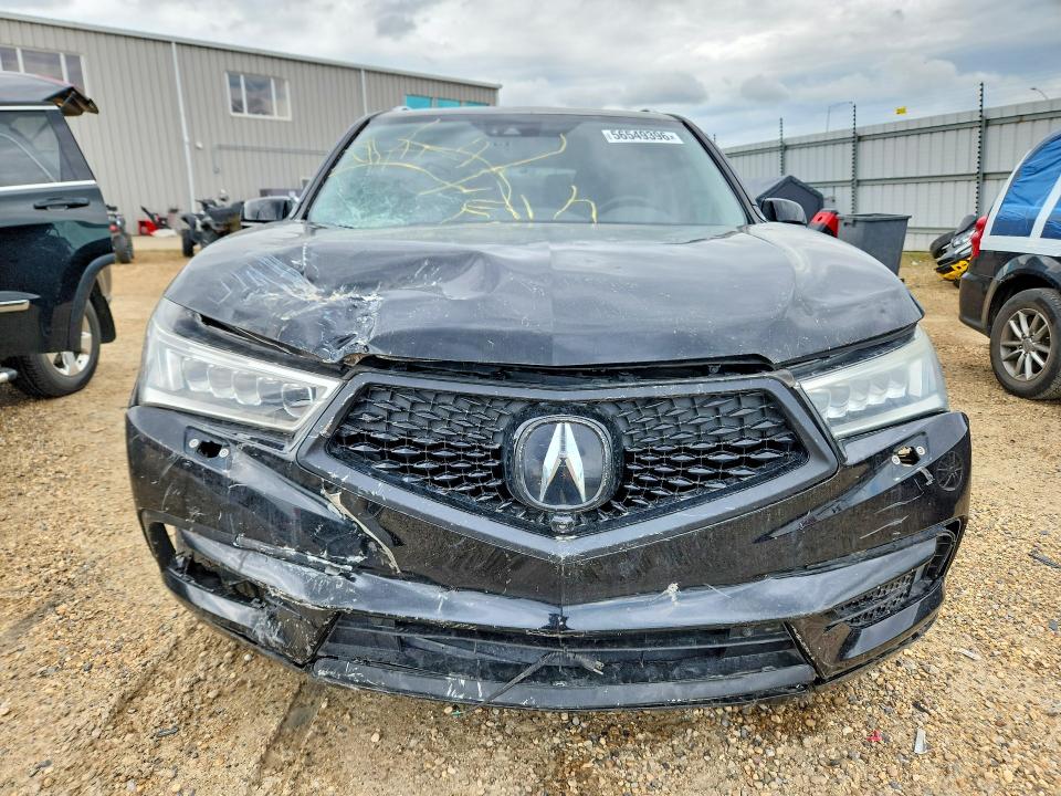 2017 Acura Mdx VIN 5FRYD4H88HB504736 COPART salvage auction — FRONT END, Ab - Bos - Salvage, sold $7,200 on 2026-07-02 (photo 5)