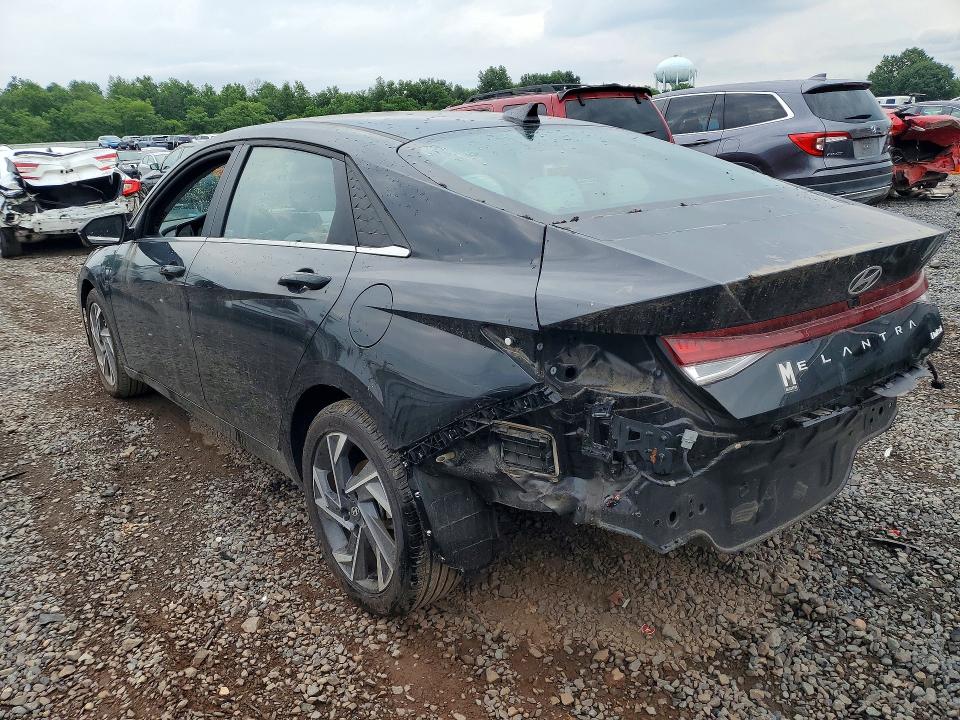2024 Hyundai Elantra VIN KMHLP4DGXRU801012 COPART salvage auction — REAR END, Ma - Cert Of Title-Salvage, sold $8,100 on 2026-07-29 (photo 2)