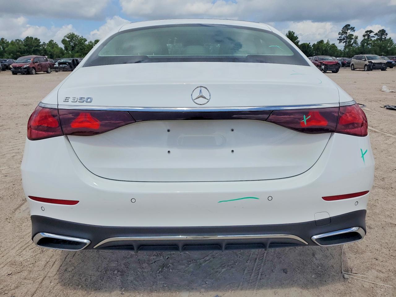 2026 Mercedes-Benz E-Class VIN W1KLF4GB2TA229343 COPART salvage auction — Front End, TX - SALVAGE VEHICLE TITLE, sold $38,750 on 2026-06-30 (photo 6)
