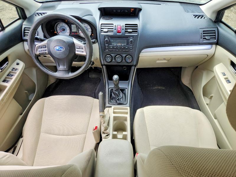2014 Subaru Impreza VIN JF1GPAC62E9293764 COPART salvage auction — MECHANICAL, Vt - Certificate Of Title, sold $500 on 2026-07-27 (photo 8)