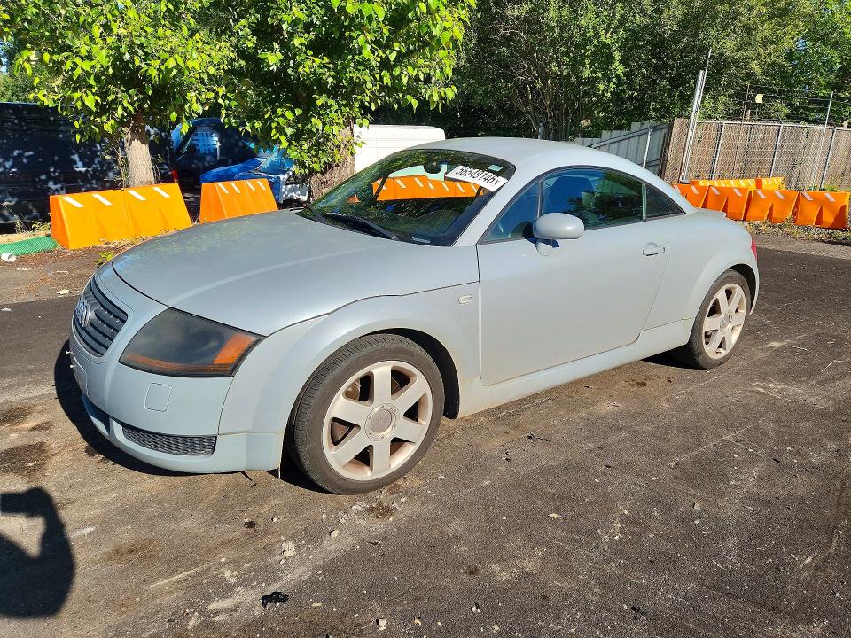 2002 Audi Tt VIN TRUWT28N521031552 COPART salvage auction — SIDE, Or - Salvage Title Certificate, sold $550 on 2026-07-27 (photo 1)