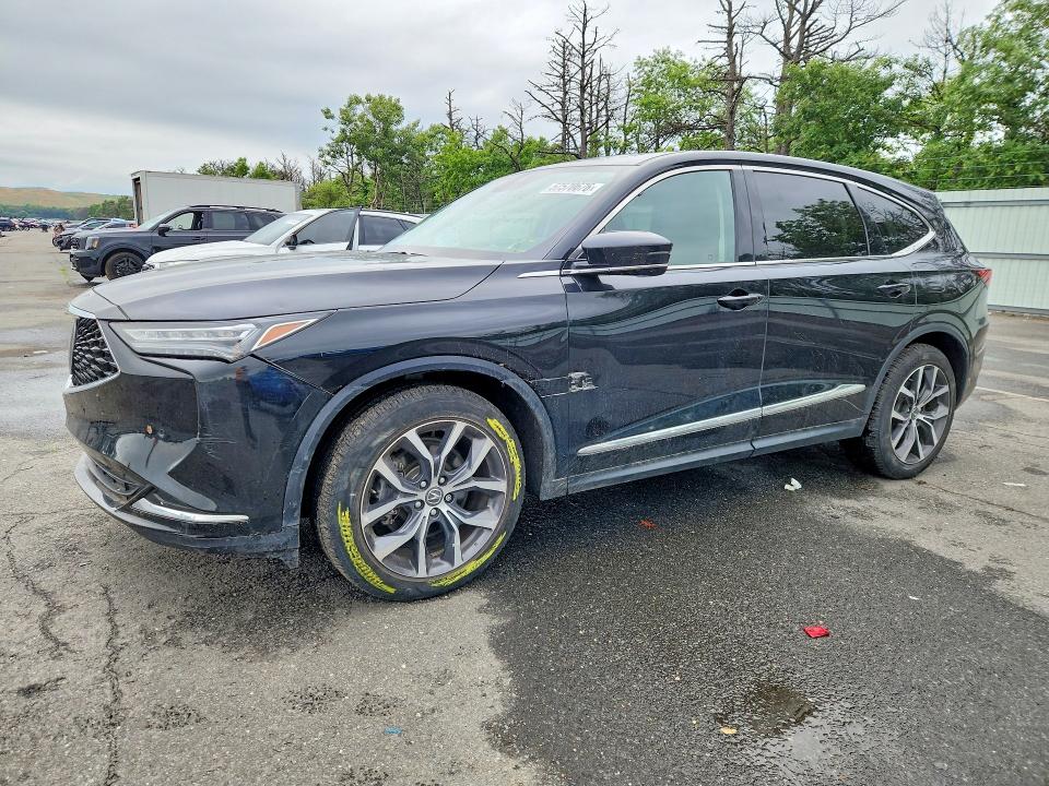 2024 Acura Mdx VIN 5J8YE1H45RL019352 COPART salvage auction — SIDE, Id - Salvage Certificate Of Title, sold $22,000 on 2026-09-16 (photo 1)