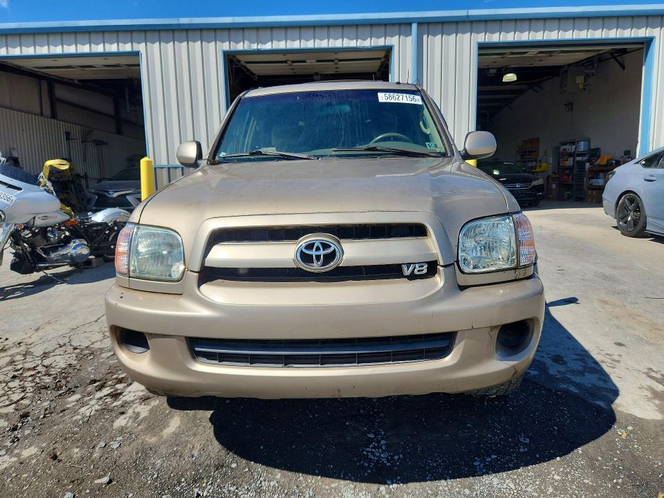 2007 Toyota VIN 5TDZT34A07S291447 COPART salvage auction — REAR END, Pa - Cert Of Title, sold $375 on 2026-07-10 (photo 5)