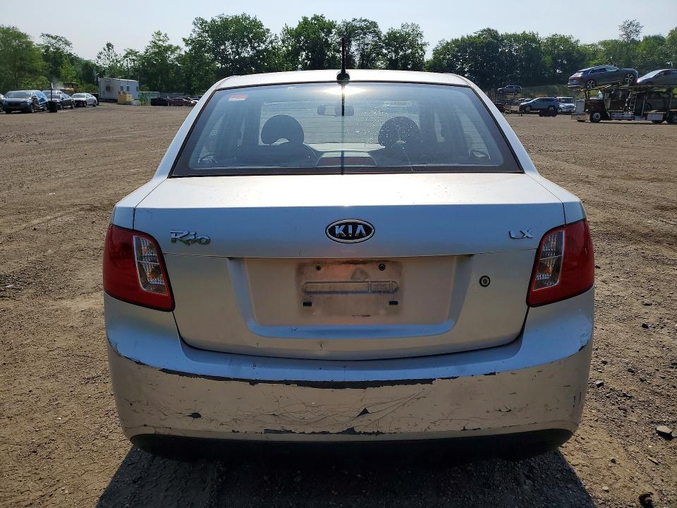 2010 Kia Rio VIN KNADH4A30A6668676 COPART salvage auction — SIDE, Ny - Mv-907A Salvage Certificate, sold $450 on 2026-07-14 (photo 6)