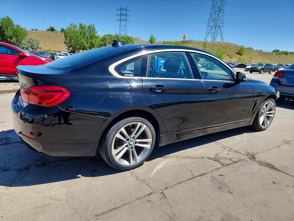 2018 BMW VIN WBA4J3C57JBL04307 COPART salvage auction — FRONT END, Co - Salvage Title, sold $8,400 on 2026-07-22 (photo 3)