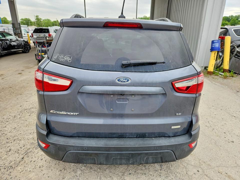 2018 Ford Ecosport VIN MAJ3P1TE3JC160501 COPART salvage auction — FRONT END, IN - CERT OF TITLE-SALVAGE TITLE, sold $425 on 2026-07-27 (photo 6)