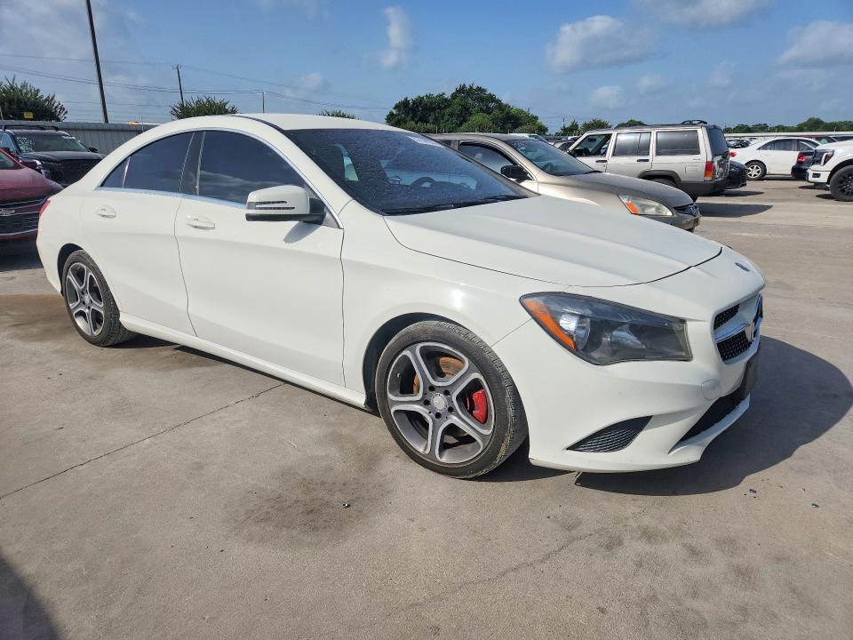 2014 Mercedes-benz Cla-klasse VIN WDDSJ4EB0EN041851 COPART salvage auction — SIDE, Tx - Certificate Of Title, sold $1,350 on 2026-08-13 (photo 4)