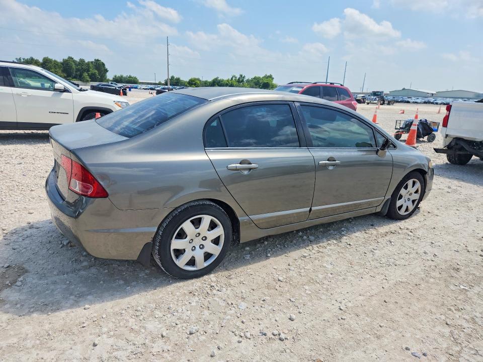2007 Honda Civic VIN 2HGFA165X7H507074 COPART salvage auction — FRONT END, Tx - Salvage Vehicle Title, sold $375 on 2026-07-23 (photo 3)