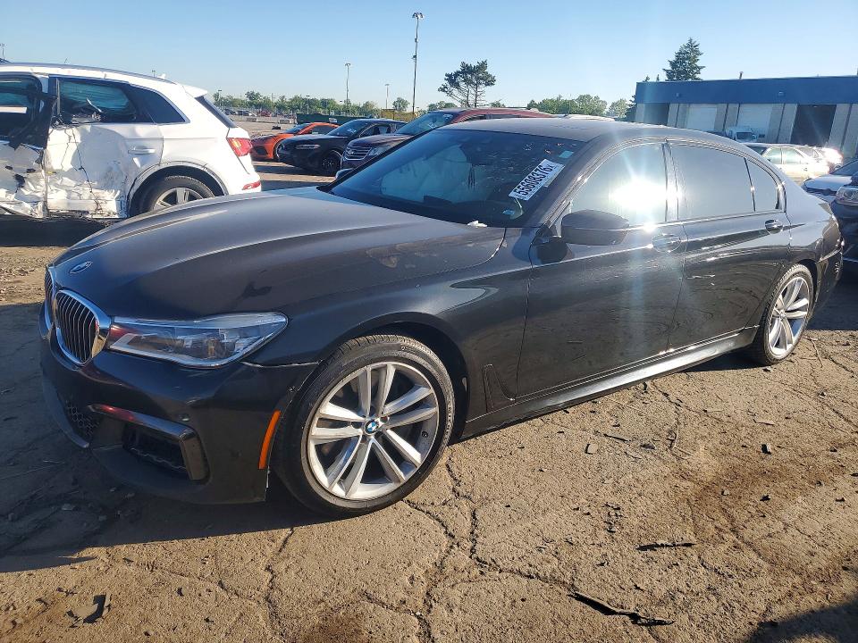 2016 BMW 7er VIN WBA7F2C59GG419706 COPART salvage auction — SIDE, Mi - Certificate Of Title, sold $2,000 on 2026-07-28 (photo 1)