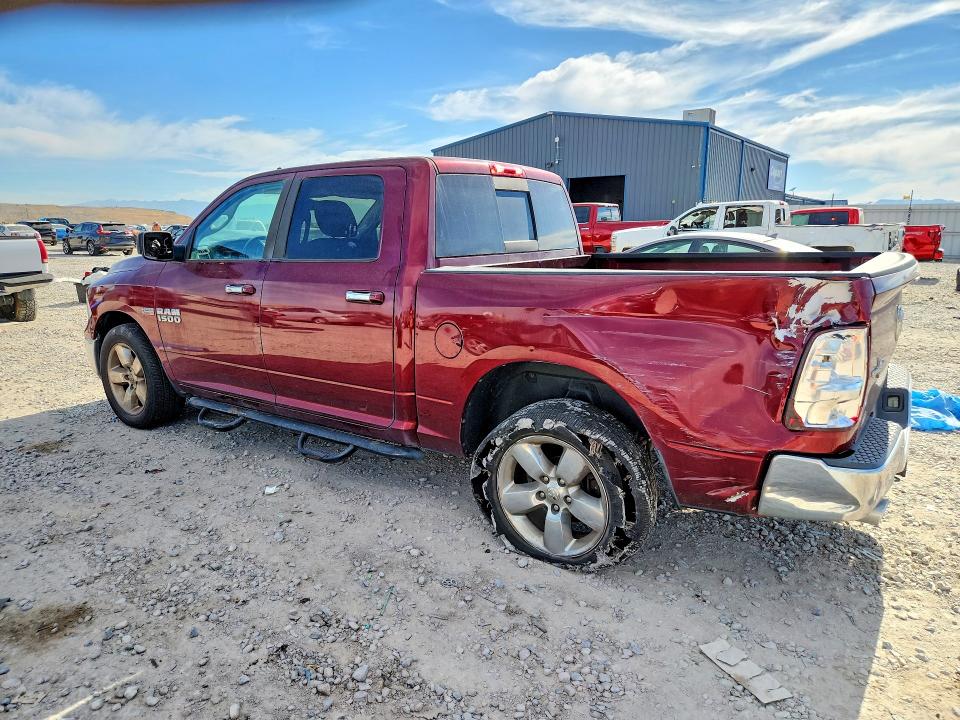 2016 Ram 1500 VIN 3C6RR6LT3GG288566 COPART salvage auction — SIDE, Ut - Salvage Certificate, sold $1,950 on 2026-07-02 (photo 2)