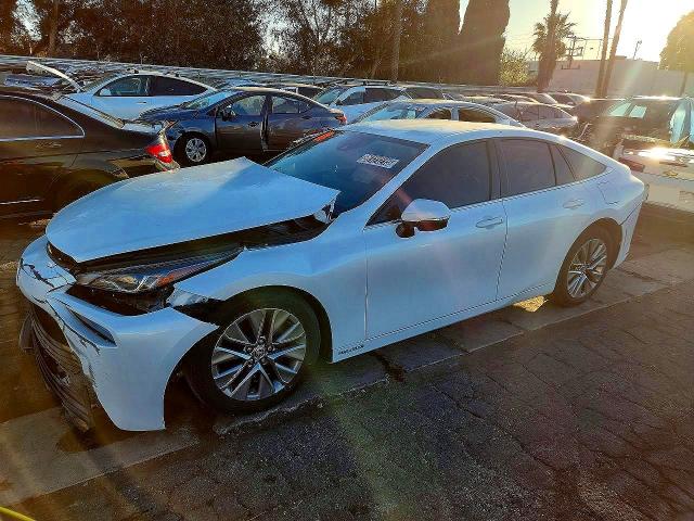 2023 Toyota Mirai VIN JTDAAAAA0PA009610 COPART salvage auction — FRONT END, Ca - Certificate Of Title, sold $425 on 2026-07-14 (photo 1)