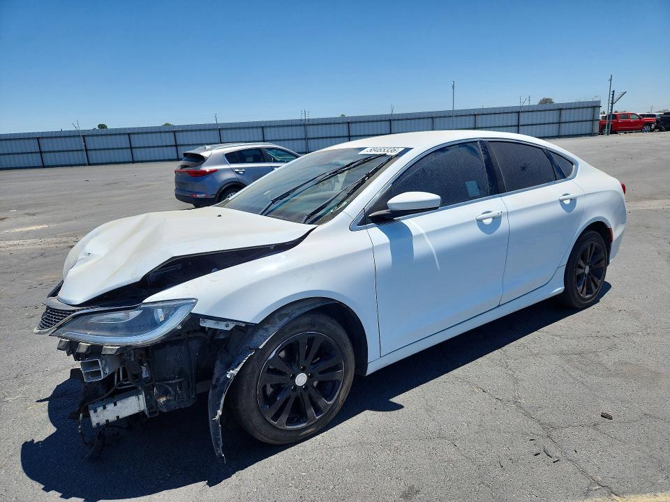 2016 Chrysler 200 VIN 1C3CCCAB3GN137117 COPART salvage auction — FRONT END, CA - SALVAGE CERTIFICATE, sold $775 on 2026-09-10 (photo 1)