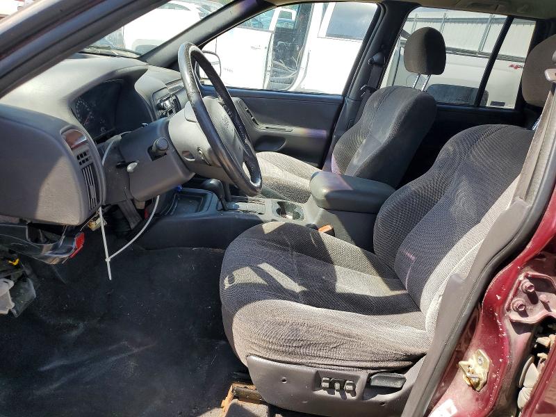 2000 Jeep Grand cherokee VIN 1J4GW48S2YC308821 COPART salvage auction — MINOR DENT/SCRATCHES, Ia - Non Public Clean Title, sold $400 on 2026-07-08 (photo 7)