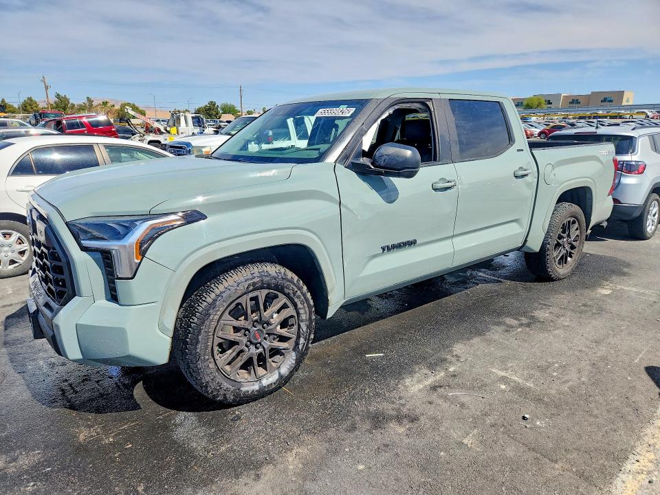 2024 Toyota Tundra VIN 5TFLA5DB3RX187435 COPART salvage auction — FRONT END, Ca - Certificate Of Title, sold $21,500 on 2026-07-07 (photo 1)