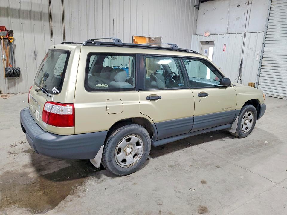 2002 Subaru Forester VIN JF1SF63502H710852 COPART salvage auction — NORMAL WEAR, Ny - Certificate Of Title, sold $400 on 2026-07-08 (photo 3)