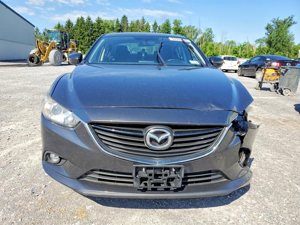 2017 Mazda 6 VIN JM1GL1U58H1112570 COPART salvage auction — FRONT END, Ny - Mv-907A Salvage Certificate, sold $1,250 on 2026-07-27 (photo 5)