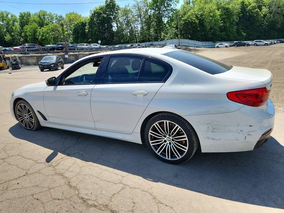 2020 BMW 5er VIN WBAJS3C08LCE05666 COPART salvage auction — REAR END, Ny - Mv-907A Salvage Certificate, sold $18,000 on 2026-08-04 (photo 2)