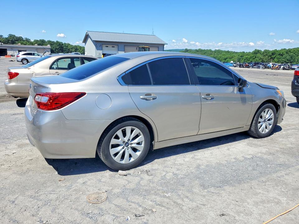 2016 Subaru LEGACY VIN 4S3BNAA6XG3018016 COPART salvage auction — FRONT END, PA - CERTIFICATE OF SALVAGE, sold $375 on 2026-07-02 (photo 3)