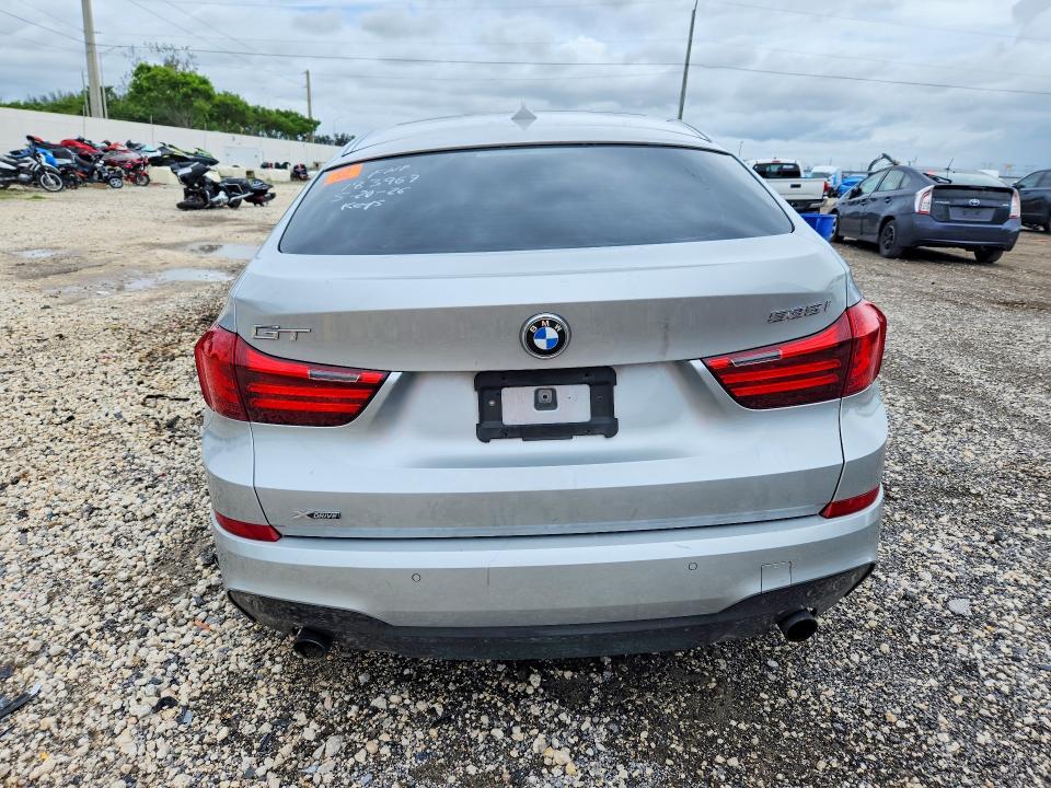 2015 BMW 5er VIN WBA5M4C55FD183967 COPART salvage auction — FRONT END, Fl - Cert Of Title Slvg Rebuildable, sold $900 on 2026-08-05 (photo 6)