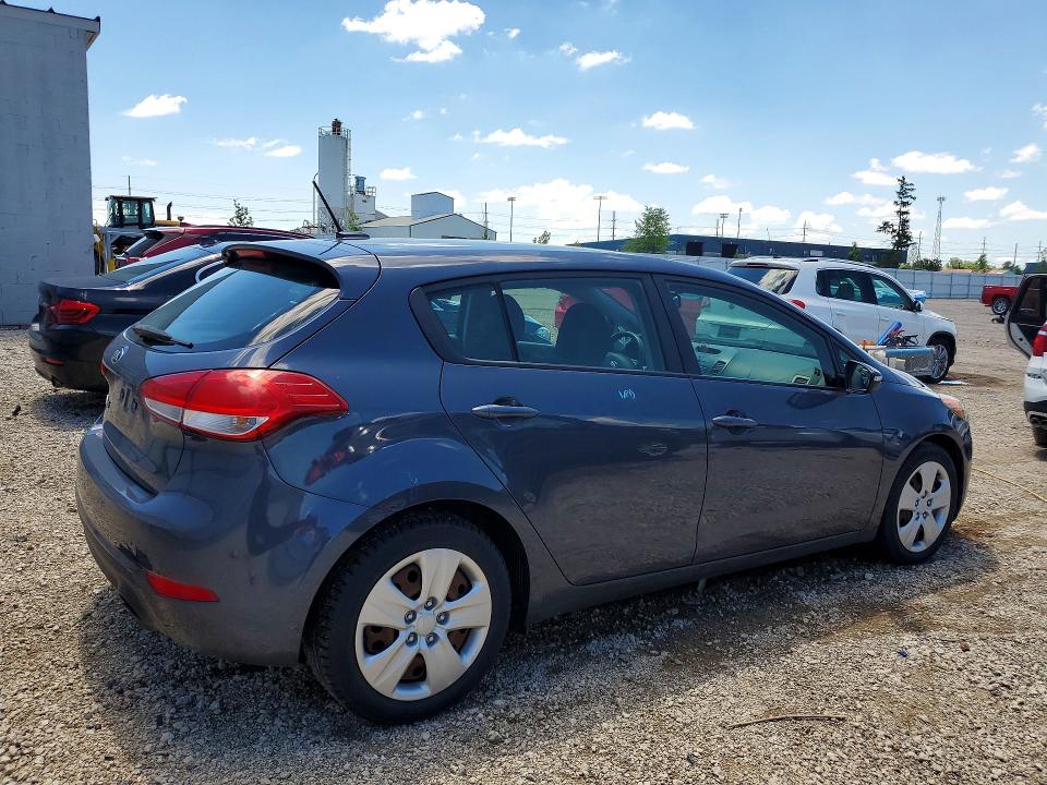 2016 Kia VIN KNAFK5A87G5635524 COPART salvage auction — FRONT END, Ia - Cert Of Title-Salvage Title, sold $80 on 2026-07-29 (photo 3)
