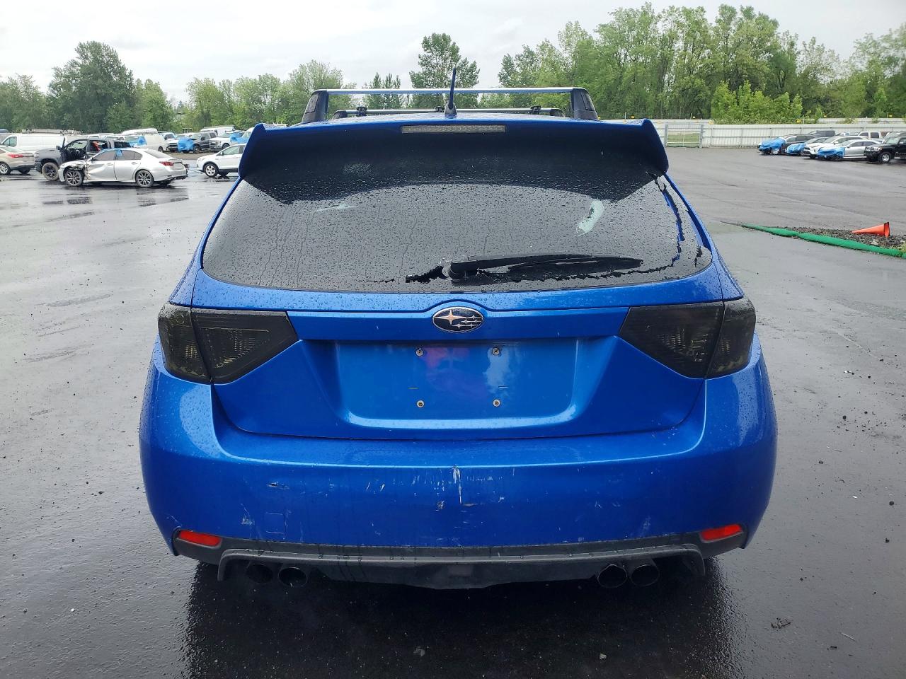 2012 Subaru Impreza VIN JF1GR7E63CG240848 COPART salvage auction — Rear End, ID - SALVAGE CERTIFICATE OF TITLE, sold $3,200 on 2026-08-17 (photo 6)