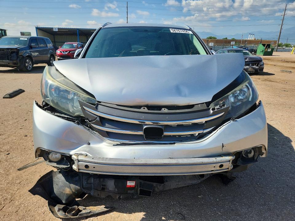 2012 Honda Cr-v VIN JHLRM4H78CC007921 COPART salvage auction — FRONT END, Co - Salvage Title, sold $1,200 on 2026-07-15 (photo 5)