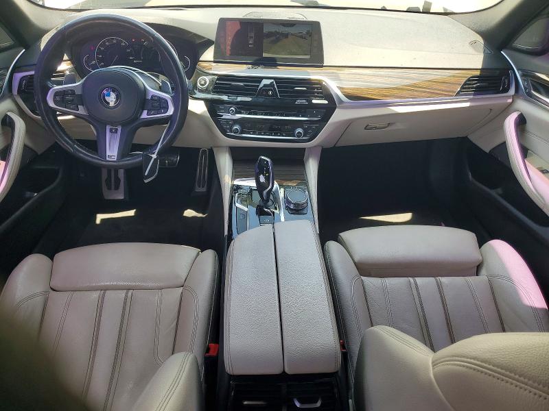 2018 BMW 5er VIN WBAJA9C54JB251247 COPART salvage auction — FRONT END, Ca - Salvage Certificate, sold $5,400 on 2026-07-13 (photo 8)