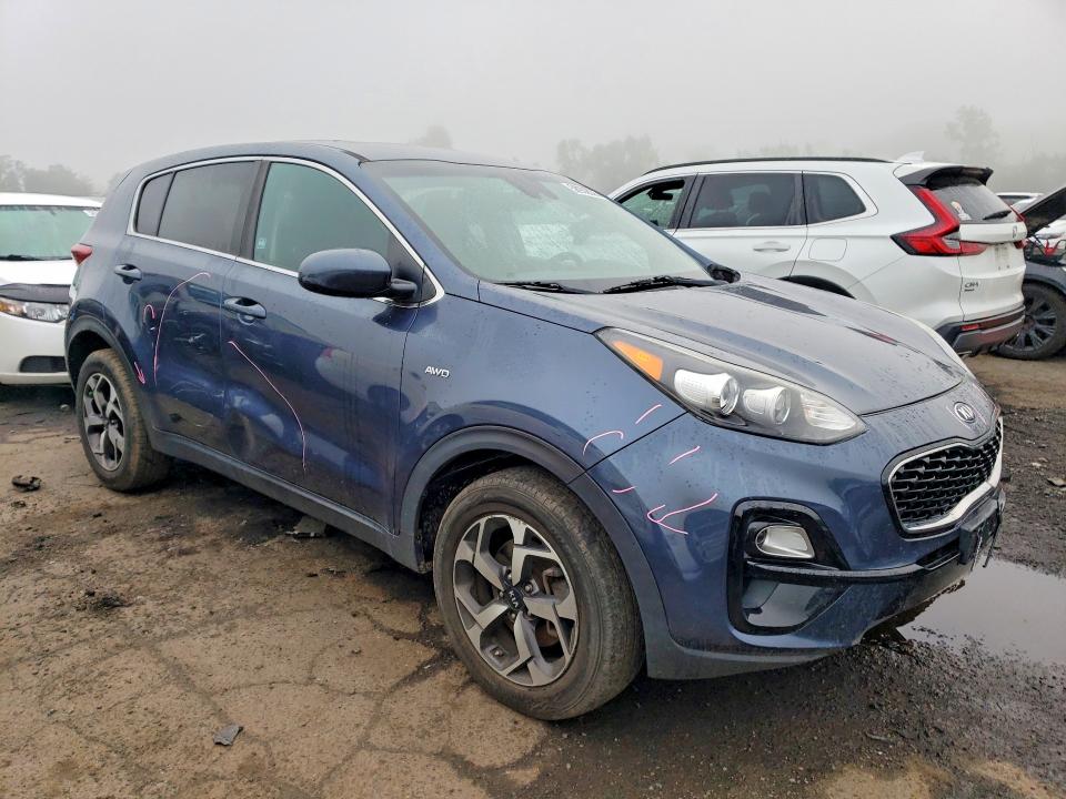2020 Kia Sportage VIN KNDPMCAC8L7808637 COPART salvage auction — SIDE, Ct - Cert Of Title-Salvage, sold $3,550 on 2026-07-24 (photo 4)