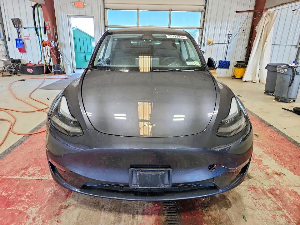 2024 Tesla Model y VIN 7SAYGDEE9RA238745 COPART salvage auction — SIDE, Ny - Mv-907A Salvage Certificate, sold $11,900 on 2026-07-20 (photo 5)