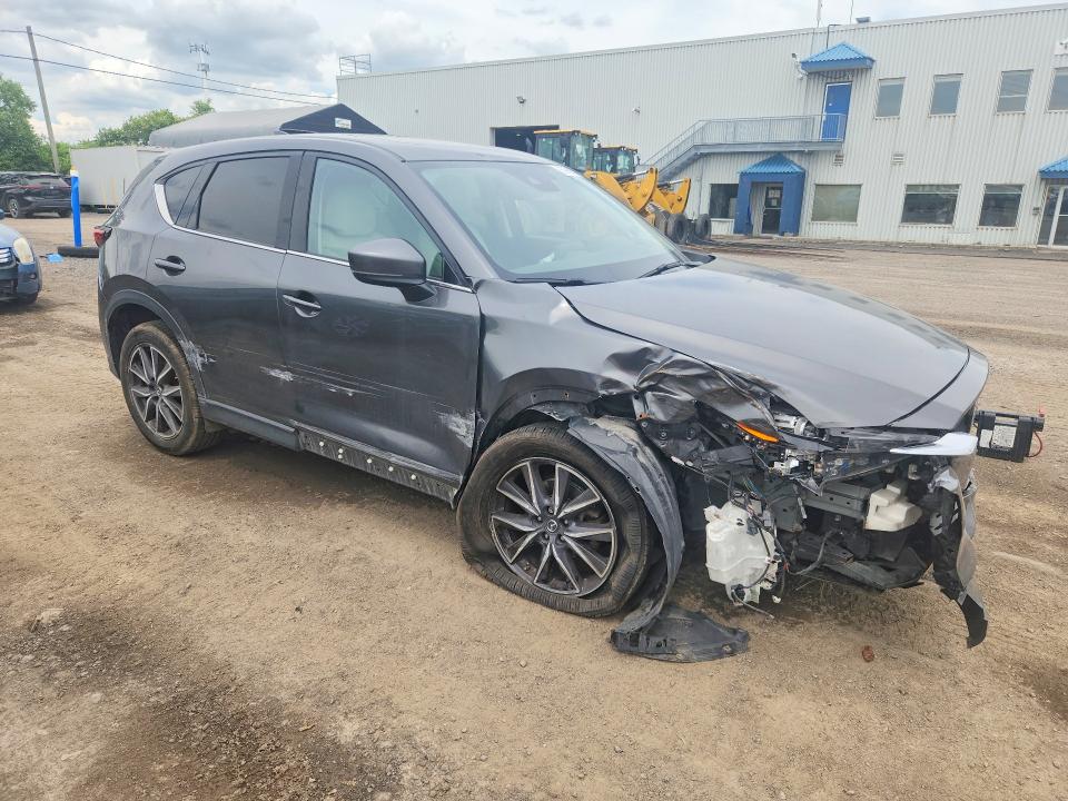 2017 Mazda Cx-5 VIN JM3KFBDL6H0186542 COPART salvage auction — FRONT END, Qc - Gravement Accidente, sold $150 on 2026-07-21 (photo 4)