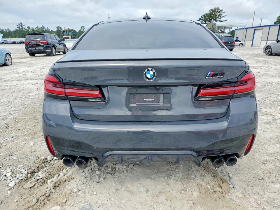 2021 BMW M5 VIN WBS83CH08MCG82044 COPART salvage auction — FRONT END, SC - CERT OF TITLE-SALVAGE, sold $26,250 on 2026-07-27 (photo 6)
