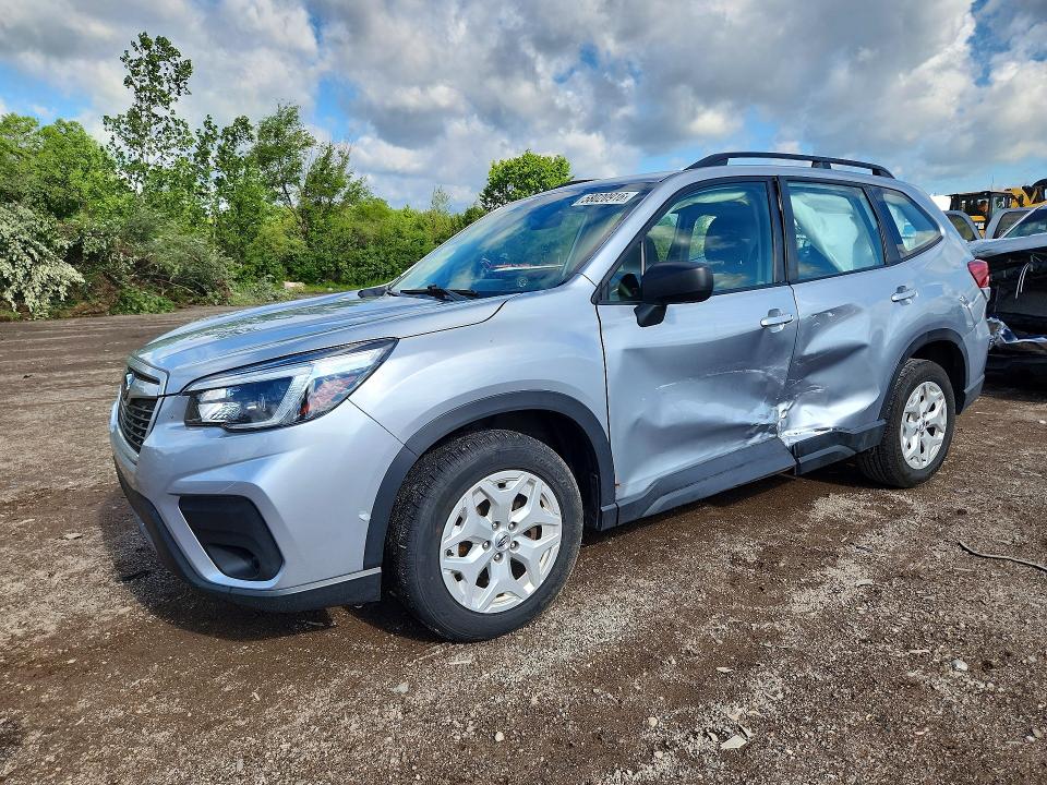 2021 Subaru VIN JF2SKADC3MH551156 COPART salvage auction — SIDE, Oh - Cert Of Title-Salvage, sold $3,550 on 2026-07-27 (photo 1)