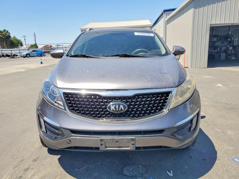 2014 Kia VIN KNDPC3ACXE7585233 COPART salvage auction — FRONT END, Ca - Salvage Certificate, sold $1,750 on 2026-07-13 (photo 5)