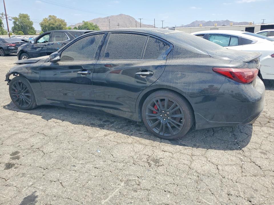 2021 Infiniti Q50 VIN JN1FV7DP0MM850191 COPART salvage auction — FRONT END, In - Dis/Dlr/Exp Only Clean Title (P), sold $8,200 on 2026-07-20 (photo 2)