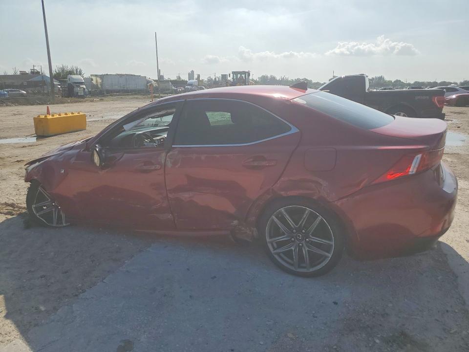 2015 Lexus Is VIN JTHBF1D29F5047403 COPART salvage auction — ROLLOVER, Fl - Cert Of Title Slvg Rebuildable, sold $275 on 2026-07-14 (photo 2)